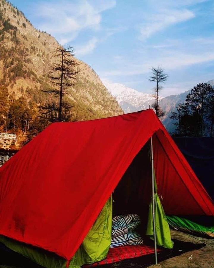 Stayhigh Camps & Cottages Kasol Bagian luar foto