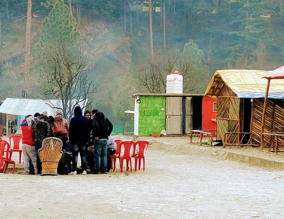 Stayhigh Camps & Cottages Kasol Bagian luar foto