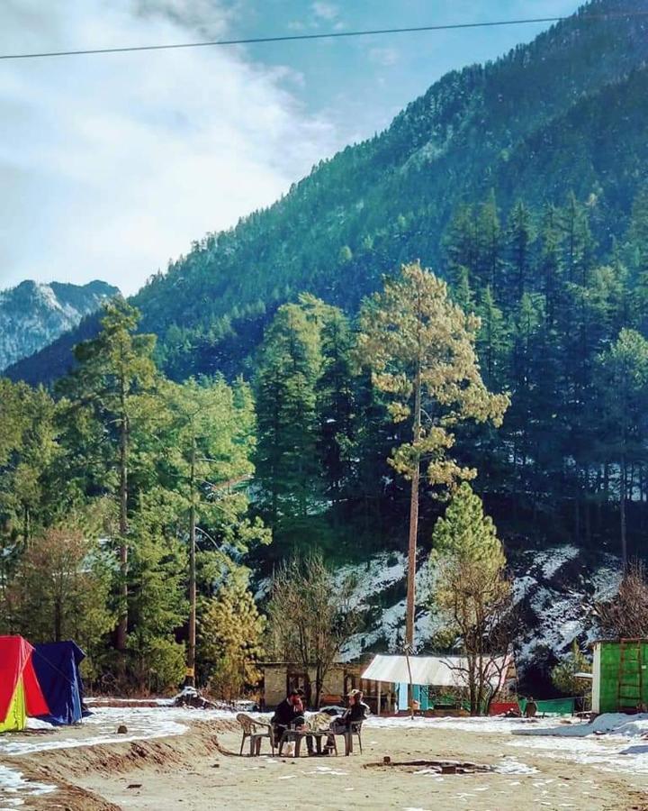 Stayhigh Camps & Cottages Kasol Bagian luar foto