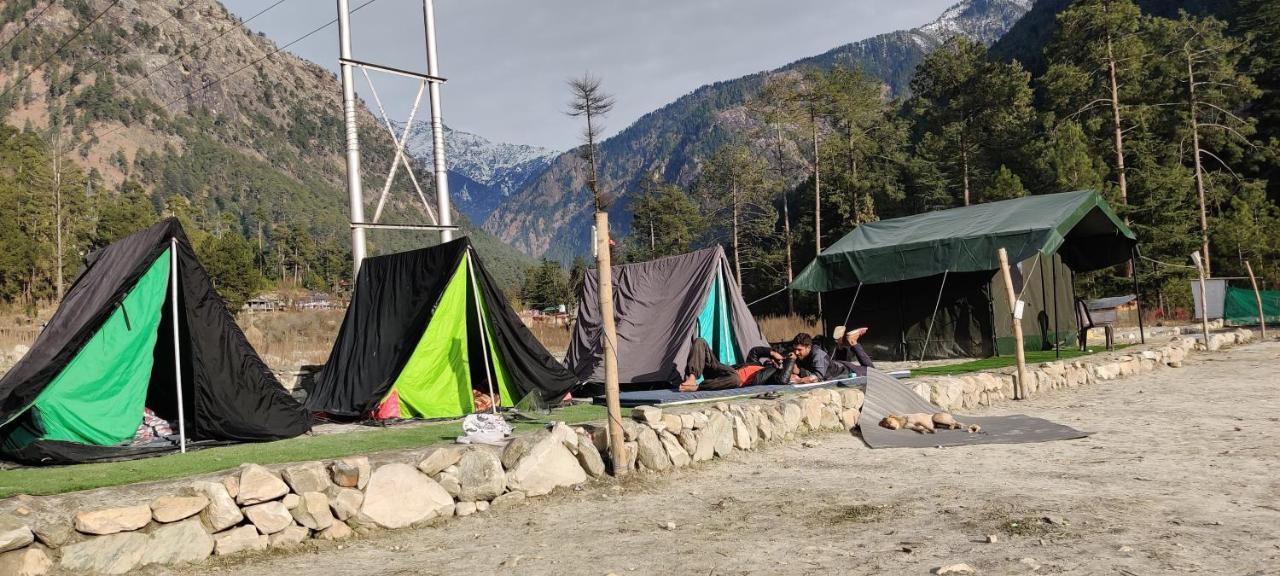 Stayhigh Camps & Cottages Kasol Bagian luar foto
