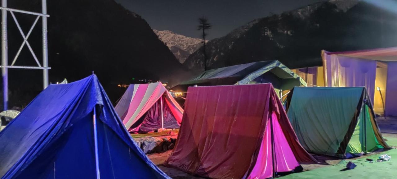 Stayhigh Camps & Cottages Kasol Bagian luar foto