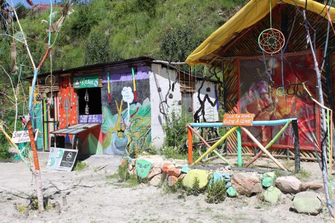 Stayhigh Camps & Cottages Kasol Bagian luar foto