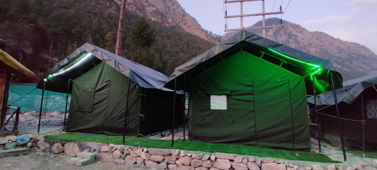 Stayhigh Camps & Cottages Kasol Bagian luar foto