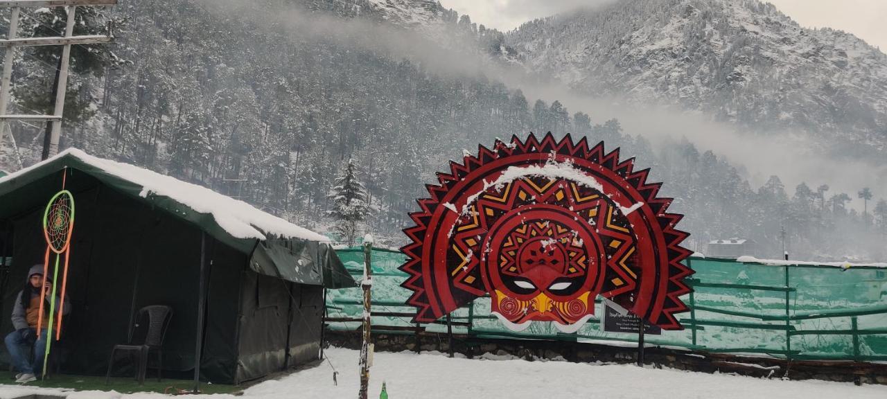 Stayhigh Camps & Cottages Kasol Bagian luar foto
