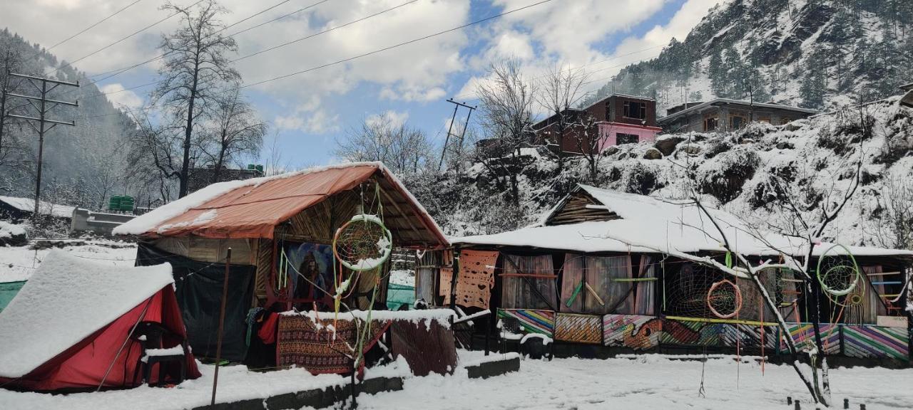 Stayhigh Camps & Cottages Kasol Bagian luar foto