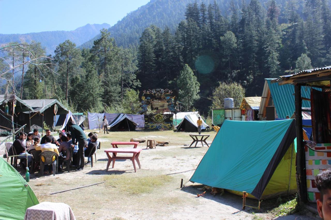 Stayhigh Camps & Cottages Kasol Bagian luar foto